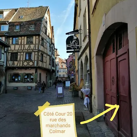 Cote Cour Feriehus Colmar